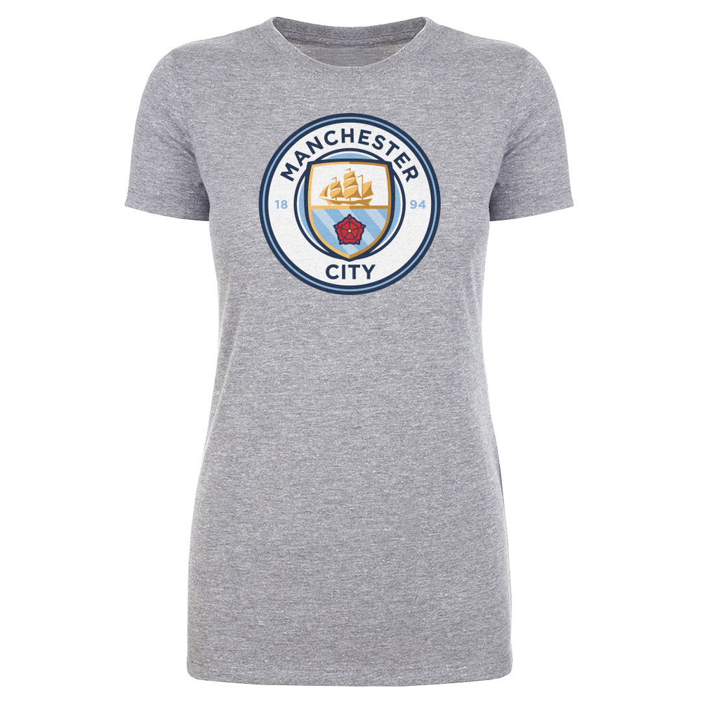 Manchester City Primary Logo WHT (ONLINE ORDER ONLY)