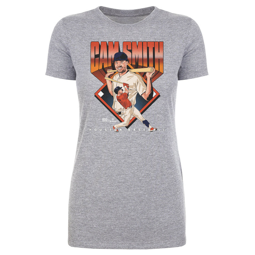 Cam Smith Houston Baseball Diamond WHT (ONLINE ORDER ONLY)