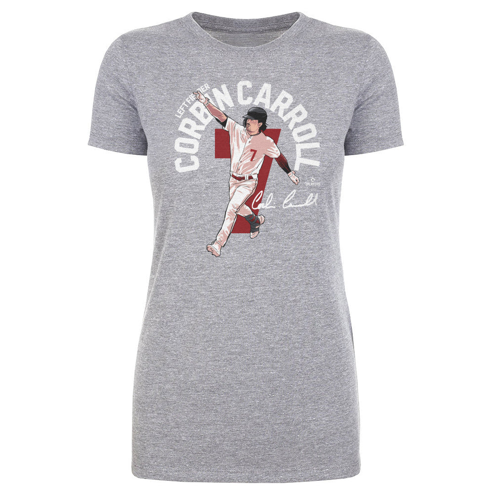 Corbin Carroll Arizona Name Arc WHT (ONLINE ORDER ONLY)