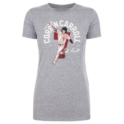 Corbin Carroll Arizona Name Arc WHT (ONLINE ORDER ONLY)