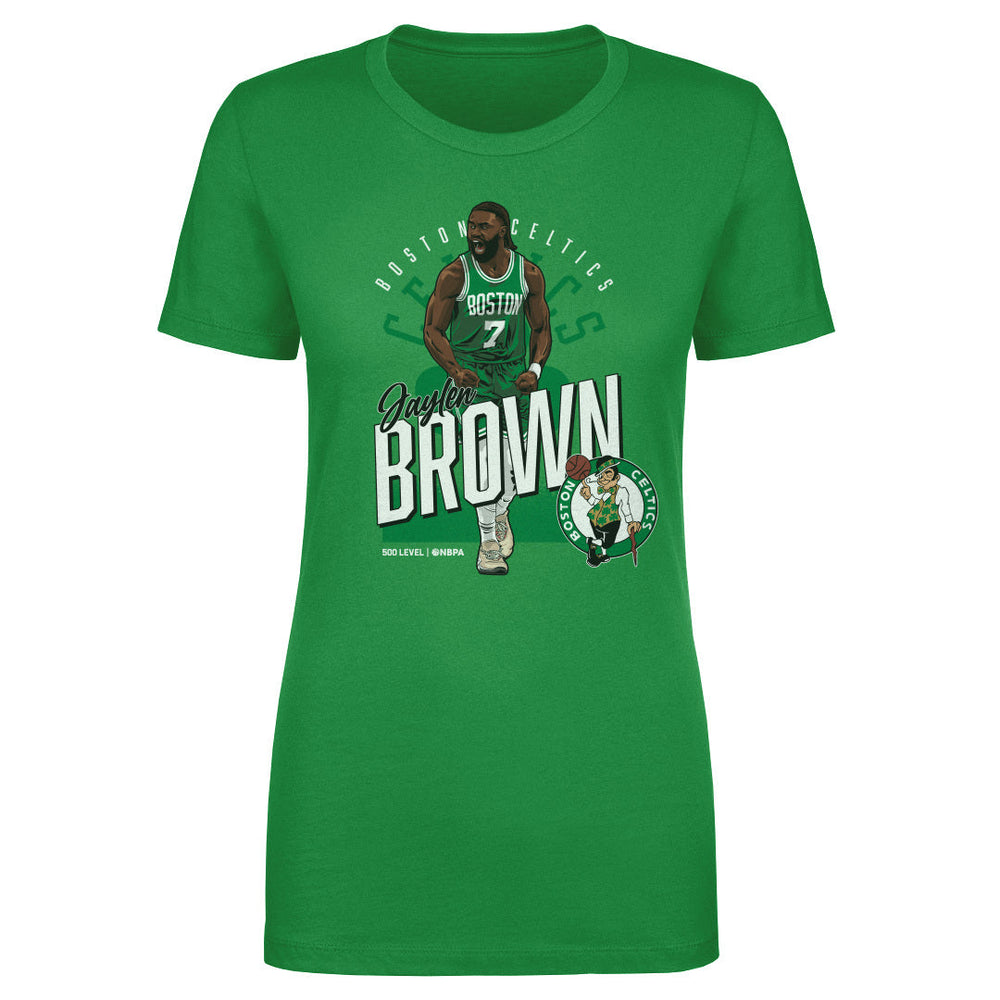 Jaylen Brown Boston Celtics Shield WHT (ONLINE ORDER ONLY)