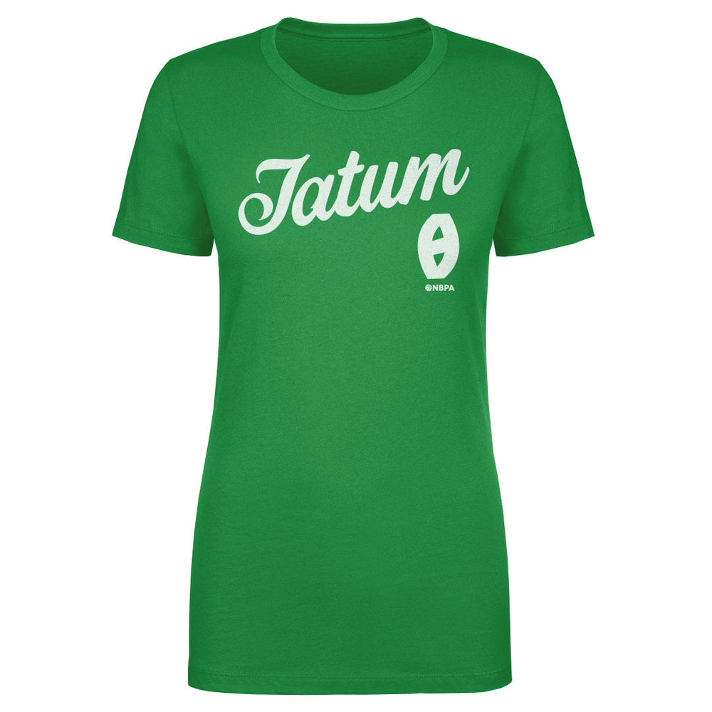 Jayson Tatum Boston Script WHT (ONLINE ORDER ONLY)