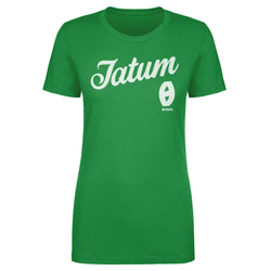 Jayson Tatum Boston Script WHT (ONLINE ORDER ONLY)