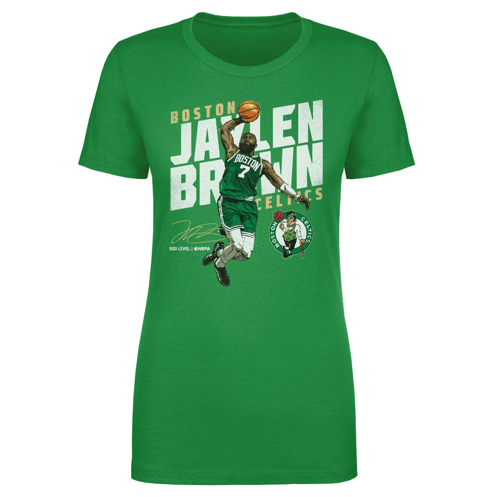 Jaylen Brown Boston Celtics Slant WHT (ONLINE ORDER ONLY)