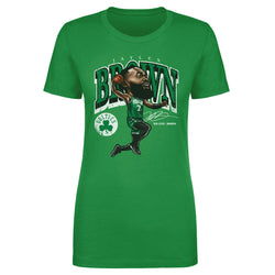 Jaylen Brown Boston Celtics Cartoon WHT (ONLINE ORDER ONLY)