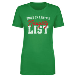 Christmas First On Santa's Naughty List WHT (ONLINE ORDER ONLY)