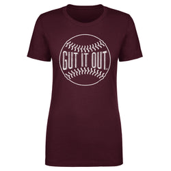 Gut It Out Foundation Baseball WHT (ONLINE ORDER ONLY)