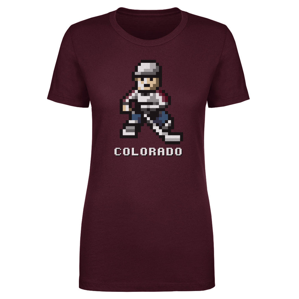 Colorado Hockey 8-bit WHT (ONLINE ORDER ONLY)