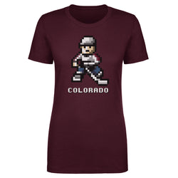 Colorado Hockey 8-bit WHT (ONLINE ORDER ONLY)