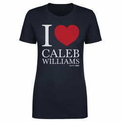 Caleb Williams Chicago I Love WHT (ONLINE ORDER ONLY)