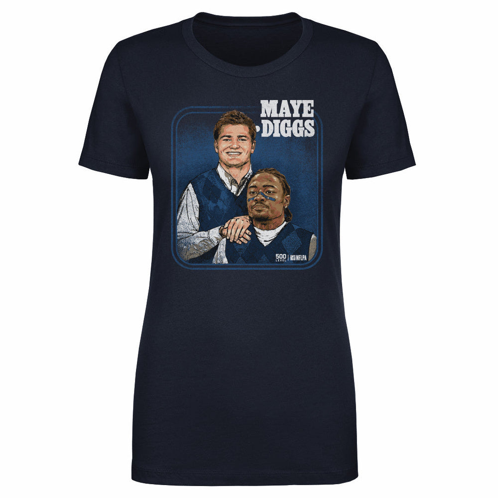 Drake Maye & Stefon Diggs New England Step Brothers WHT (ONLINE ORDER ONLY)