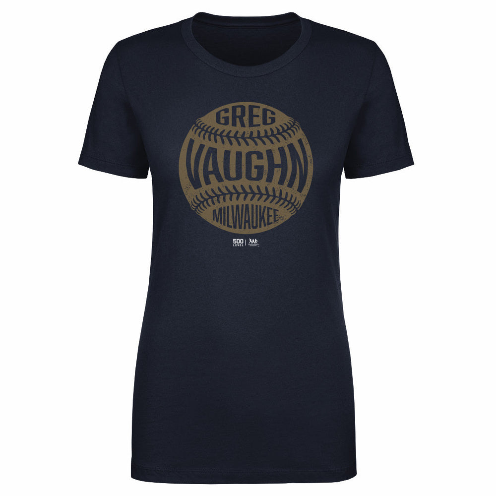 Greg Vaughn Milwaukee Vintage Baseball WHT (ONLINE ORDER ONLY)
