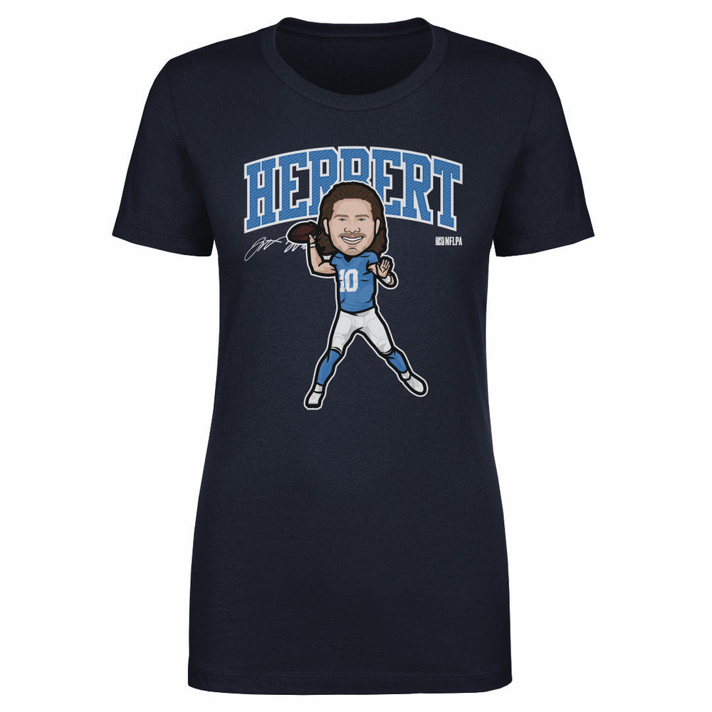 Justin Herbert Los Angeles C Toon WHT (ONLINE ORDER ONLY)