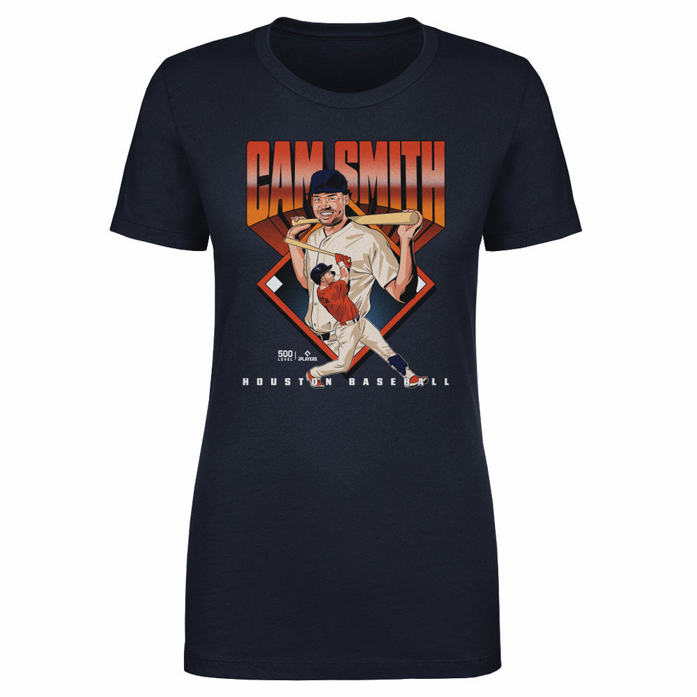 Cam Smith Houston Baseball Diamond WHT (ONLINE ORDER ONLY)
