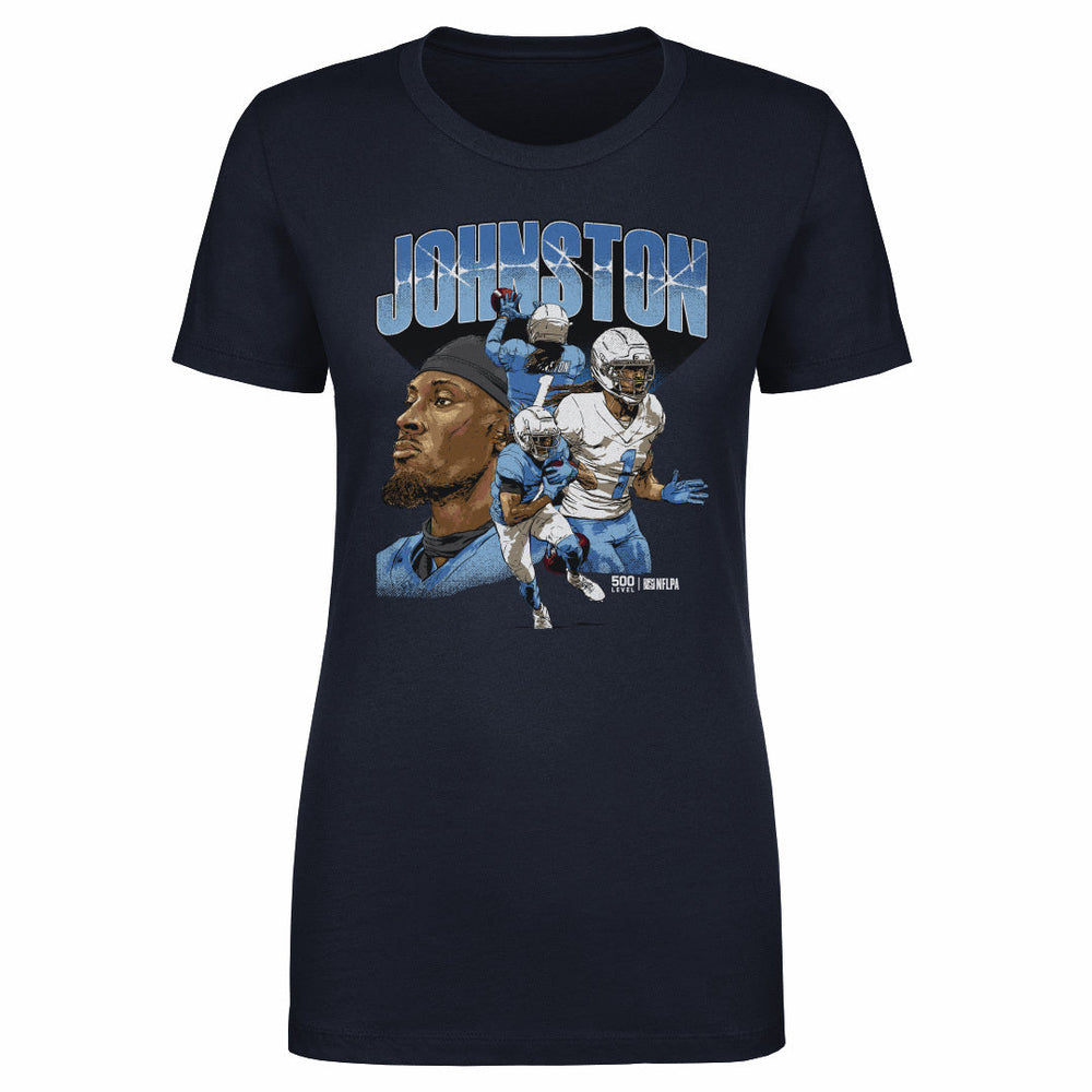 Quentin Johnston Los Angeles C Collage WHT (ONLINE ORDER ONLY)