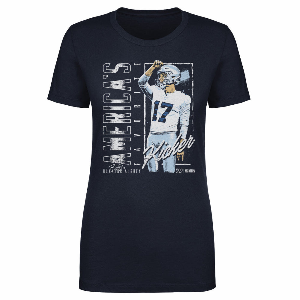 Brandon Aubrey Dallas Americas Favorite Kicker WHT (ONLINE ORDER ONLY)