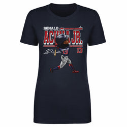 Ronald Acuna Jr. Cartoon WHT (ONLINE ORDER ONLY)