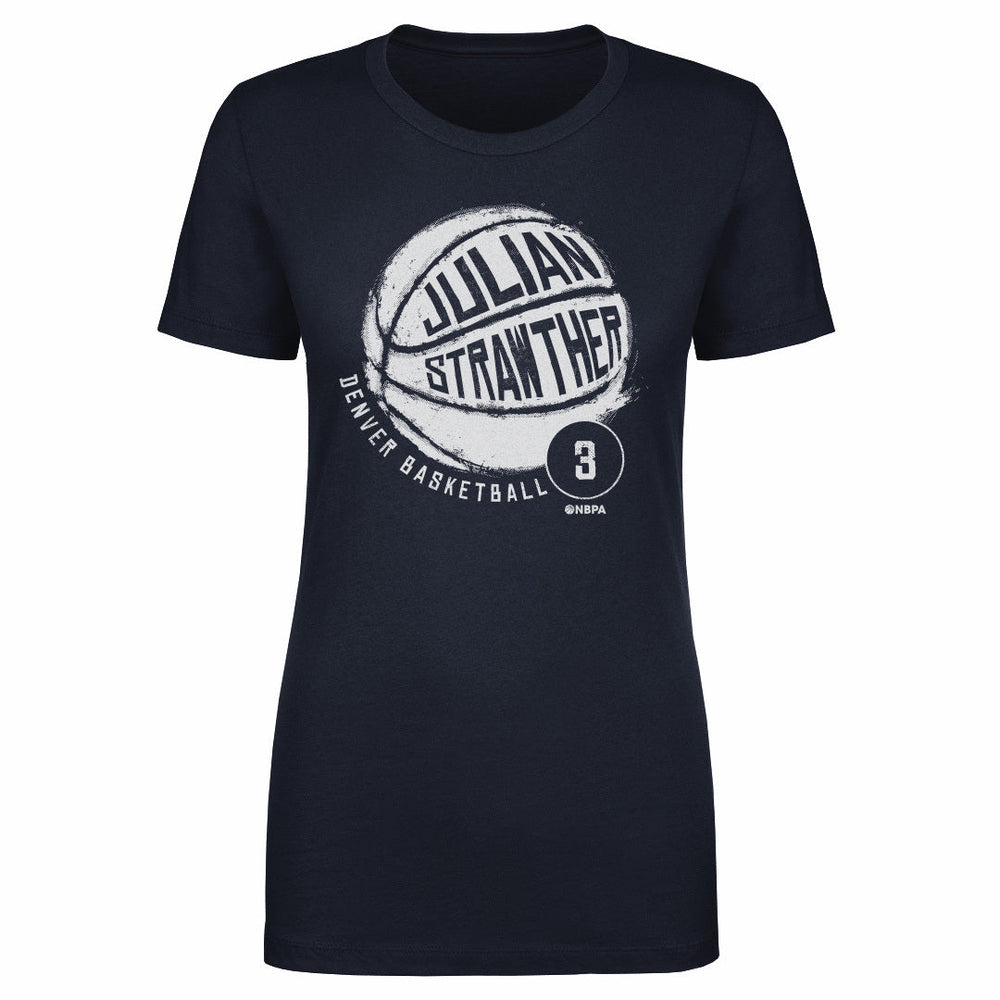 Julian Strawther Denver Basketball WHT (ONLINE ORDER ONLY)
