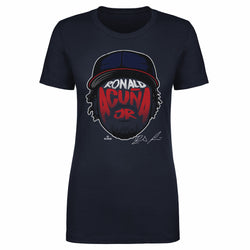Ronald Acuna Jr. Player Silhouette WHT