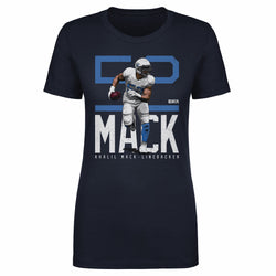 Khalil Mack Los Angeles C Bold Number WHT (ONLINE ORDER ONLY)