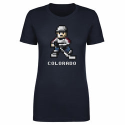 Colorado Hockey 8-bit WHT (ONLINE ORDER ONLY)