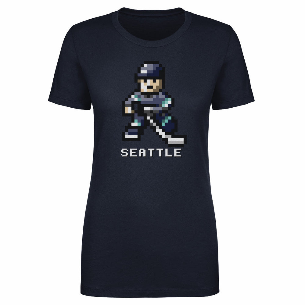 Seattle Hockey 8-bit WHT (ONLINE ORDER ONLY)