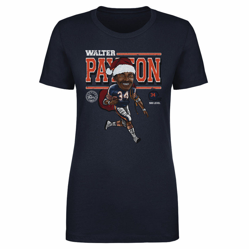 Walter Payton Chicago Cartoon Santa Hat WHT (ONLINE ORDER ONLY)