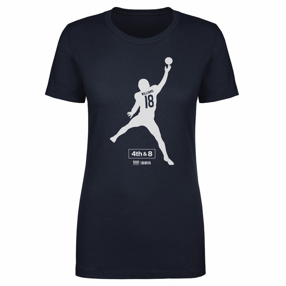 Caleb Williams Chicago Silhouette WHT (ONLINE ORDER ONLY)