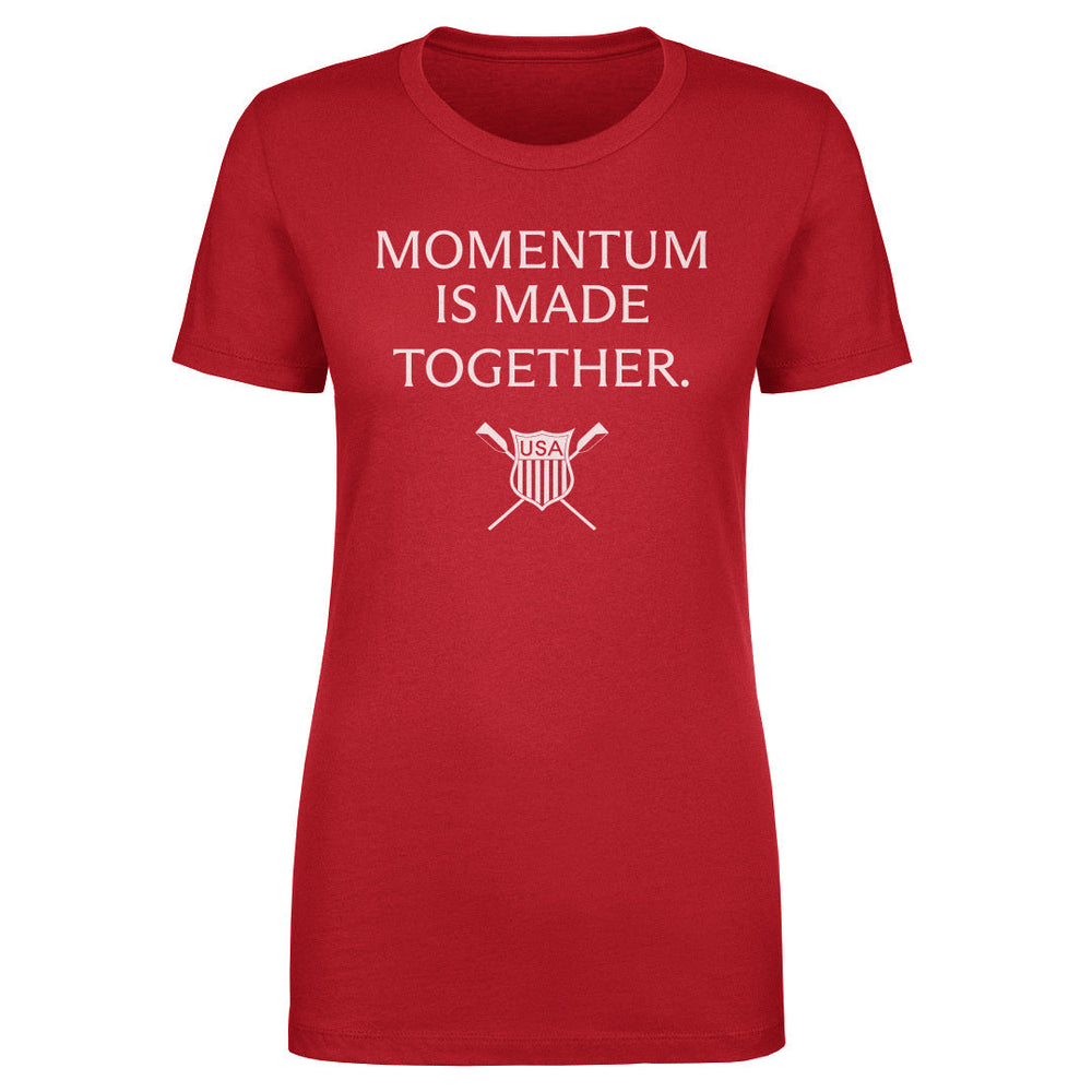USRowing Momentum Is Made Together WHT (ONLINE ORDER ONLY)