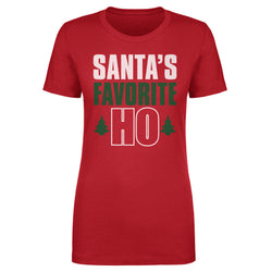 Christmas Santa's Favorite Ho WHT (ONLINE ORDER ONLY)