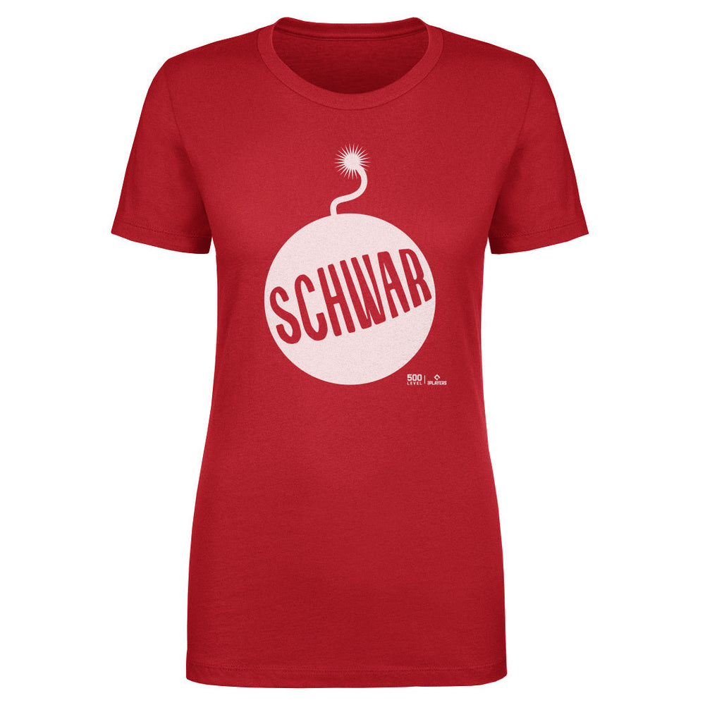 Kyle Schwarber Philadelphia Schwarbomb Vector WHT (ONLINE ORDER ONLY)