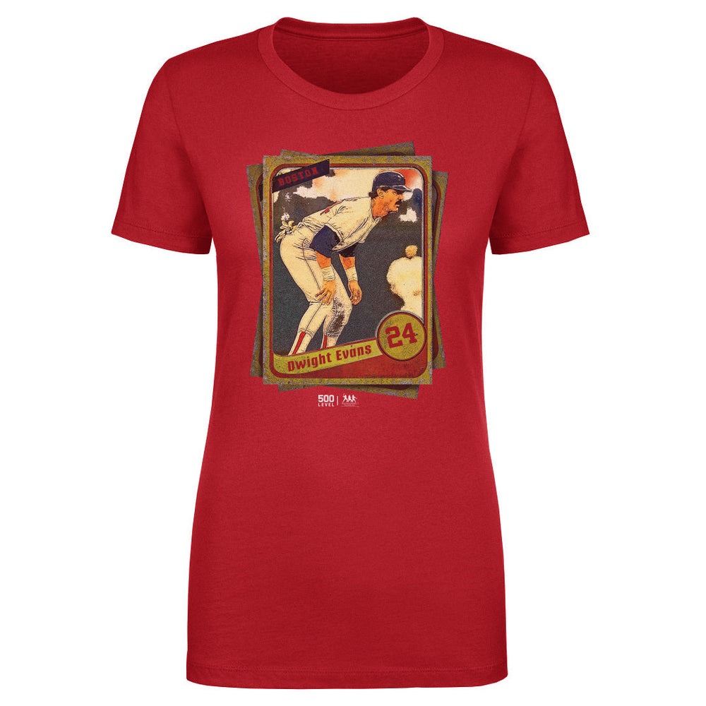 Dwight Evans Boston Cards WHT (ONLINE ORDER ONLY)