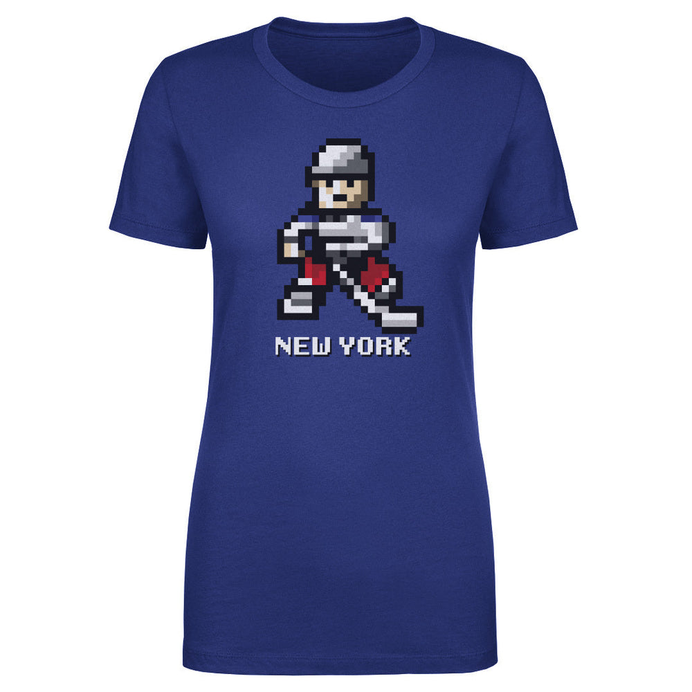 New York R Hockey 8-bit WHT (ONLINE ORDER ONLY)