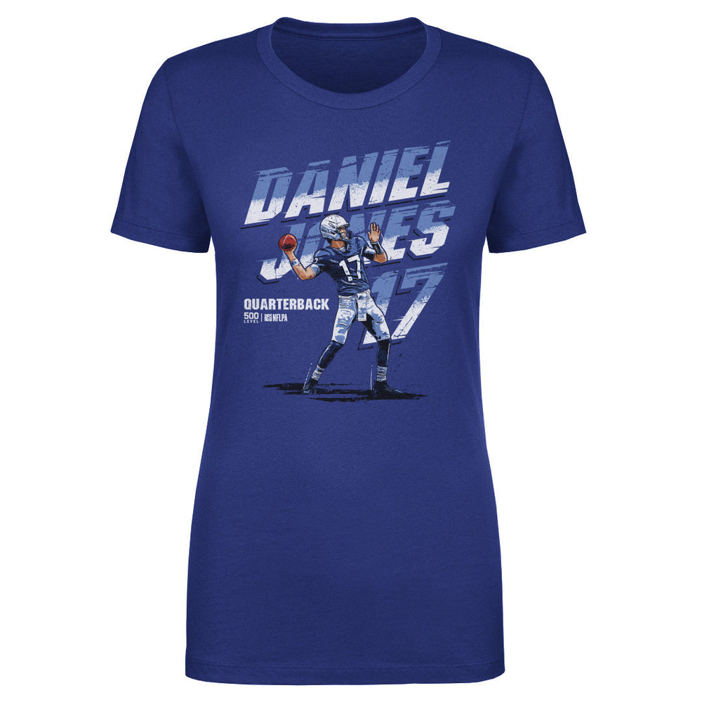 Daniel Jones Indianapolis Name Number WHT (ONLINE ORDER ONLY)