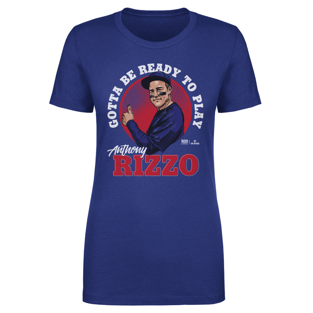 Anthony Rizzo Chicago C Ready To Play W WHT (ONLINE ORDER ONLY)