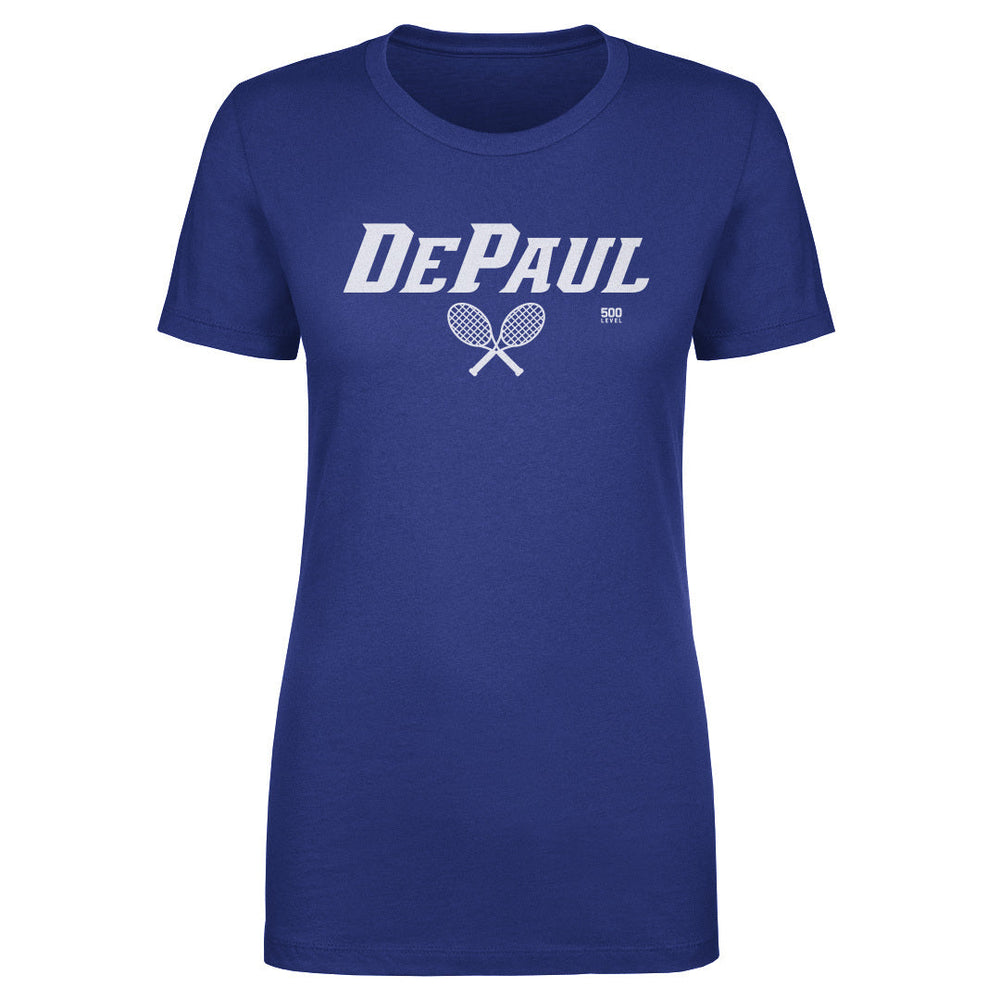 DePaul Blue Demons Tennis Minimalist WHT (ONLINE ORDER ONLY)