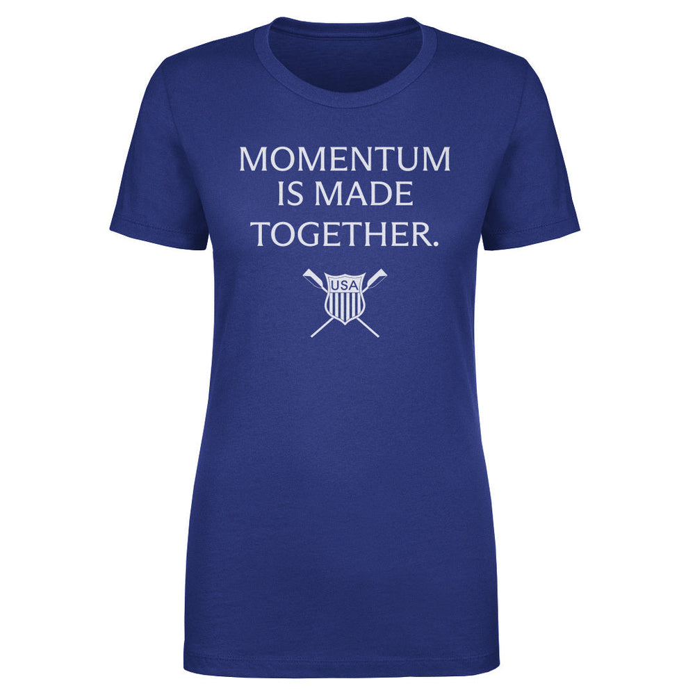 USRowing Momentum Is Made Together WHT (ONLINE ORDER ONLY)