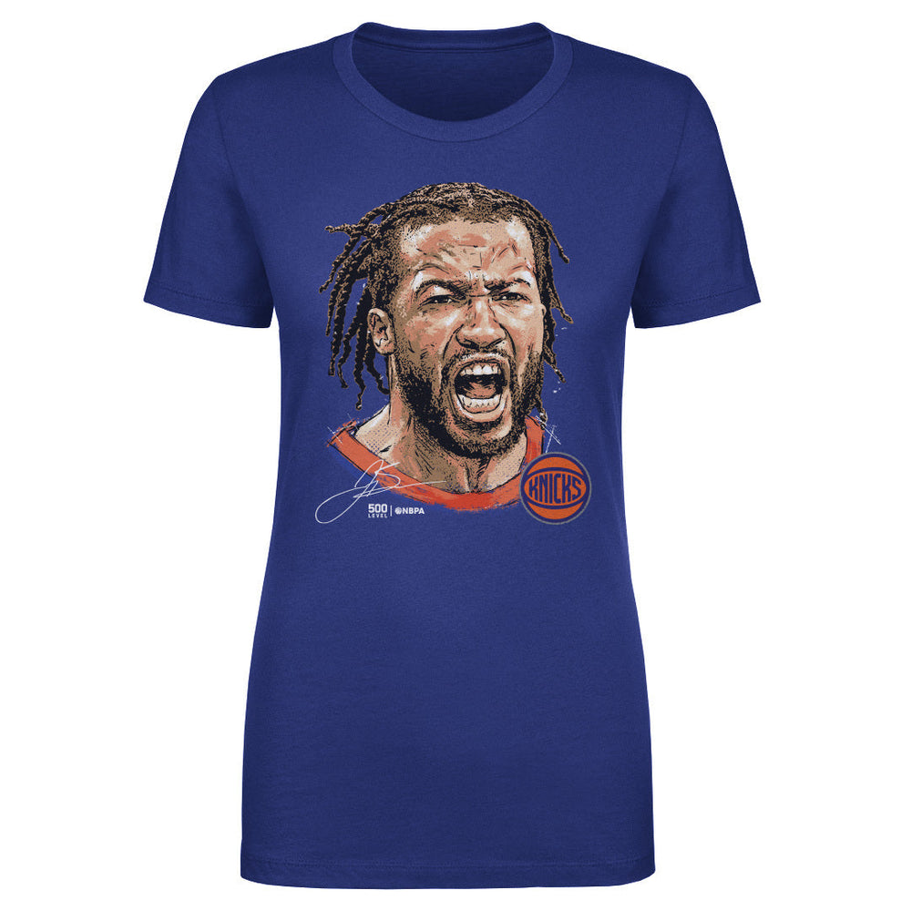 Jalen Brunson New York Knicks Portrait WHT