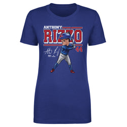 Anthony Rizzo Chicago C Cartoon WHT (ONLINE ORDER ONLY)