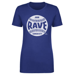 John Rave Kansas City Baseball WHT (ONLINE ORDER ONLY)