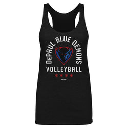 DePaul Blue Demons Volleyball Arc WHT