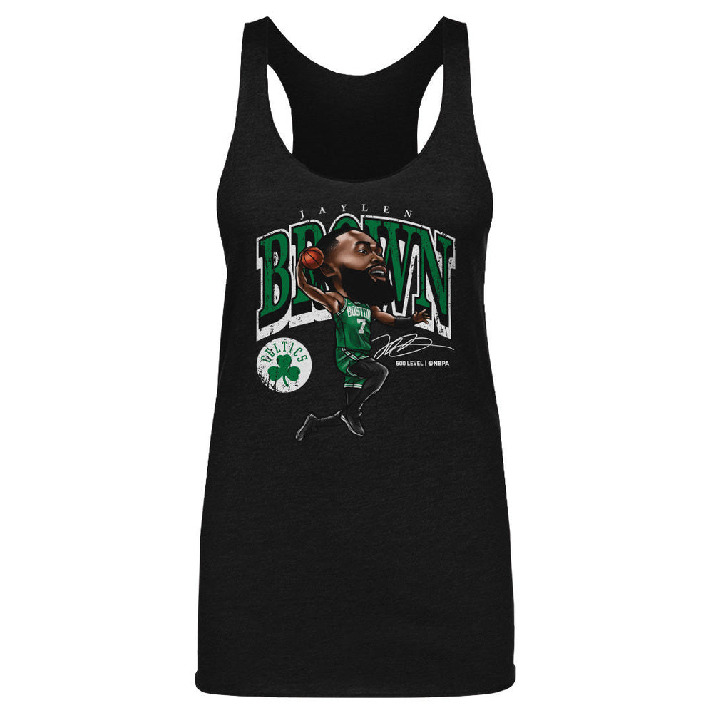 Jaylen Brown Boston Celtics Cartoon WHT (ONLINE ORDER ONLY)