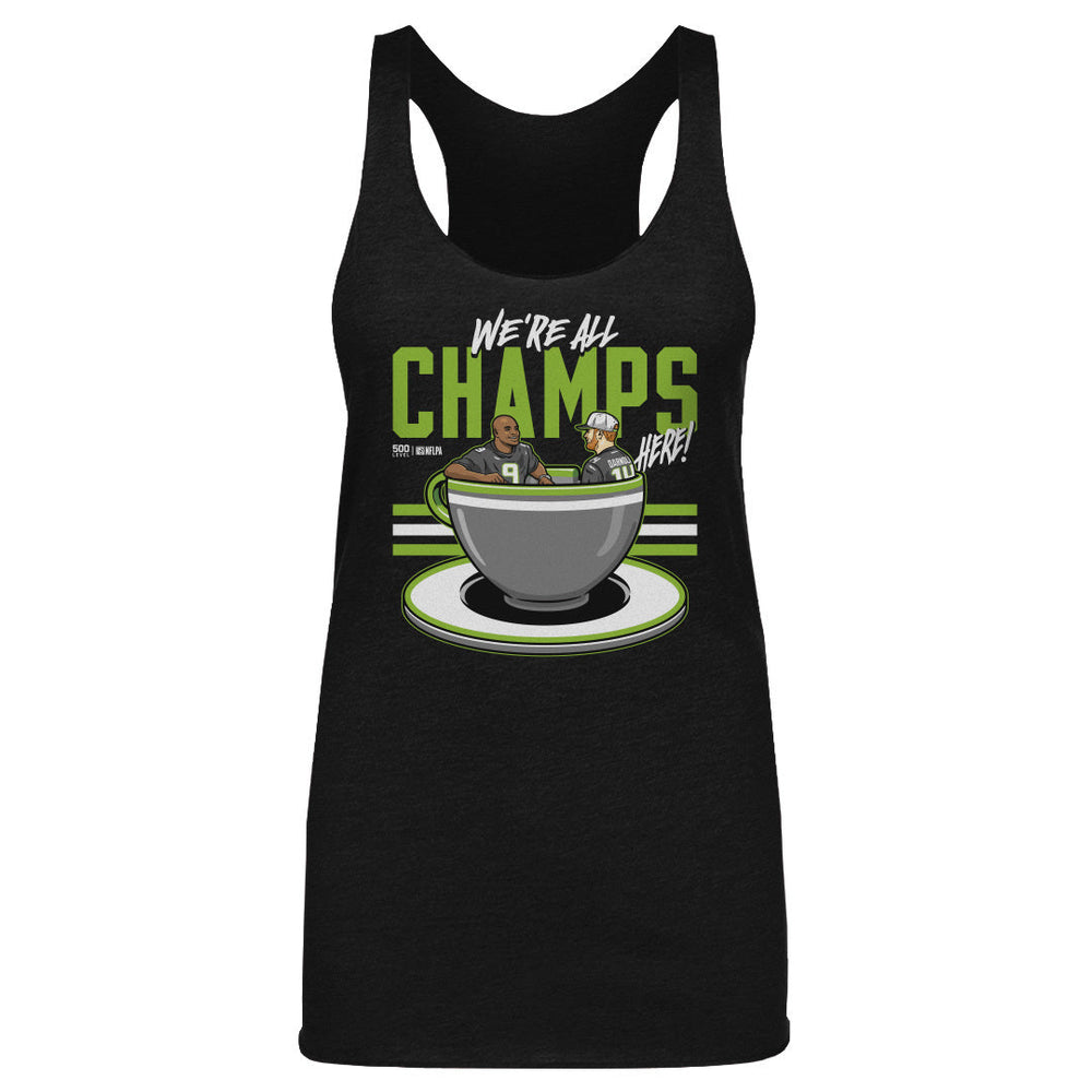Kenneth Walker III & Sam Darnold Seattle Tea Cup WHT (ONLINE ORDER ONLY)
