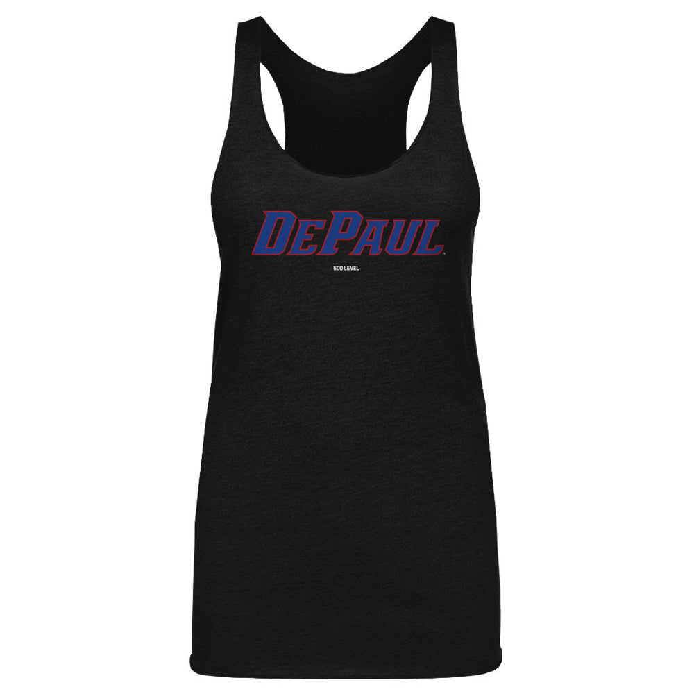 DePaul Blue Demons Wordmark WHT (ONLINE ORDER ONLY)
