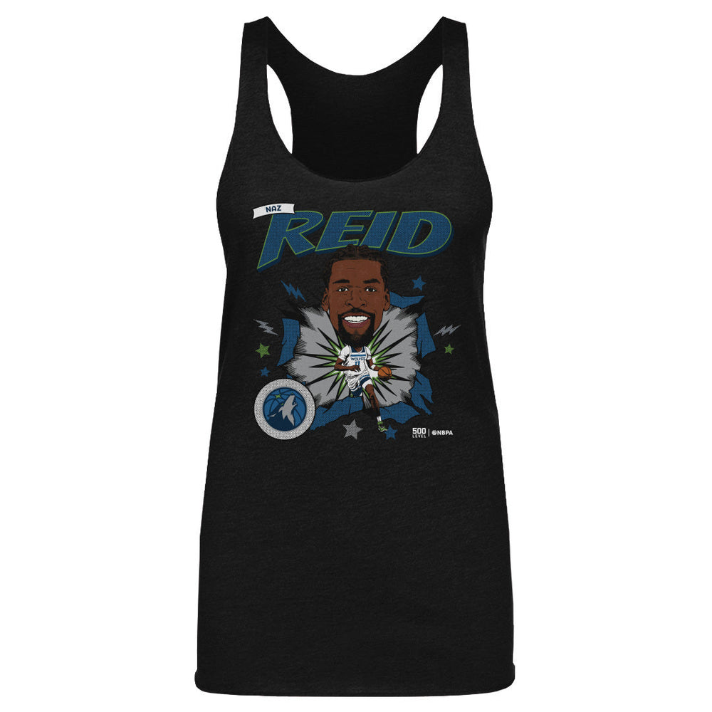 Naz Reid Minnesota Timberwolves Caricature WHT (ONLINE ORDER ONLY)