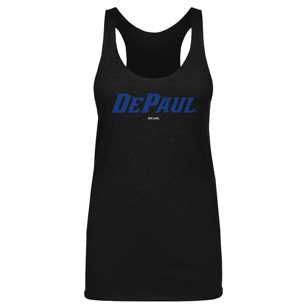 DePaul Blue Demons Wordmark Royal WHT (ONLINE ORDER ONLY)