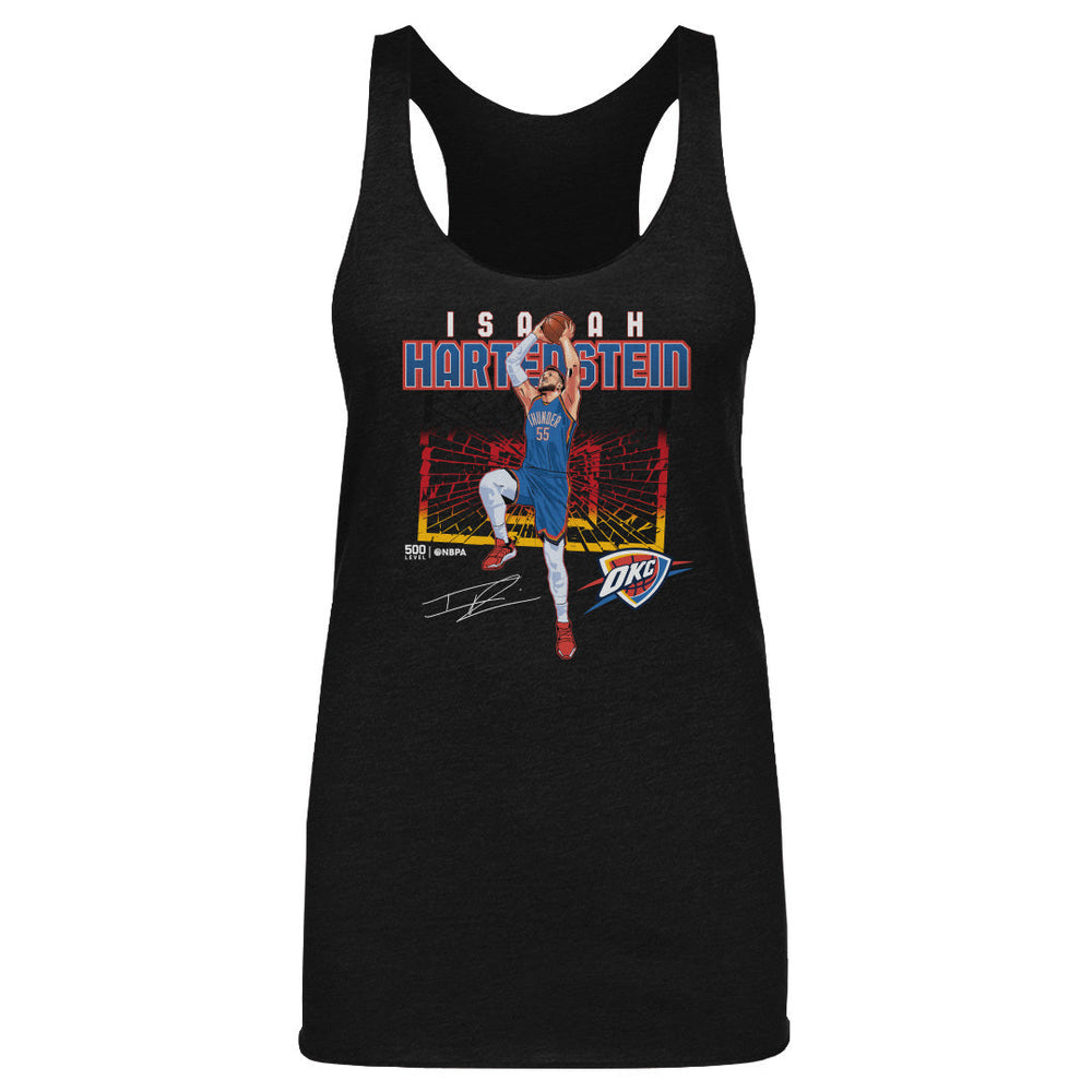 Isaiah Hartenstein Oklahoma City Thunder Shattered Flag WHT (ONLINE ORDER ONLY)