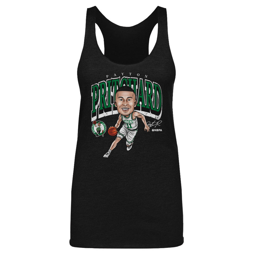 Payton Pritchard Boston Celtics Cartoon WHT (ONLINE ORDER ONLY)