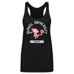 DePaul Blue Demons Mascot Soccer WHT