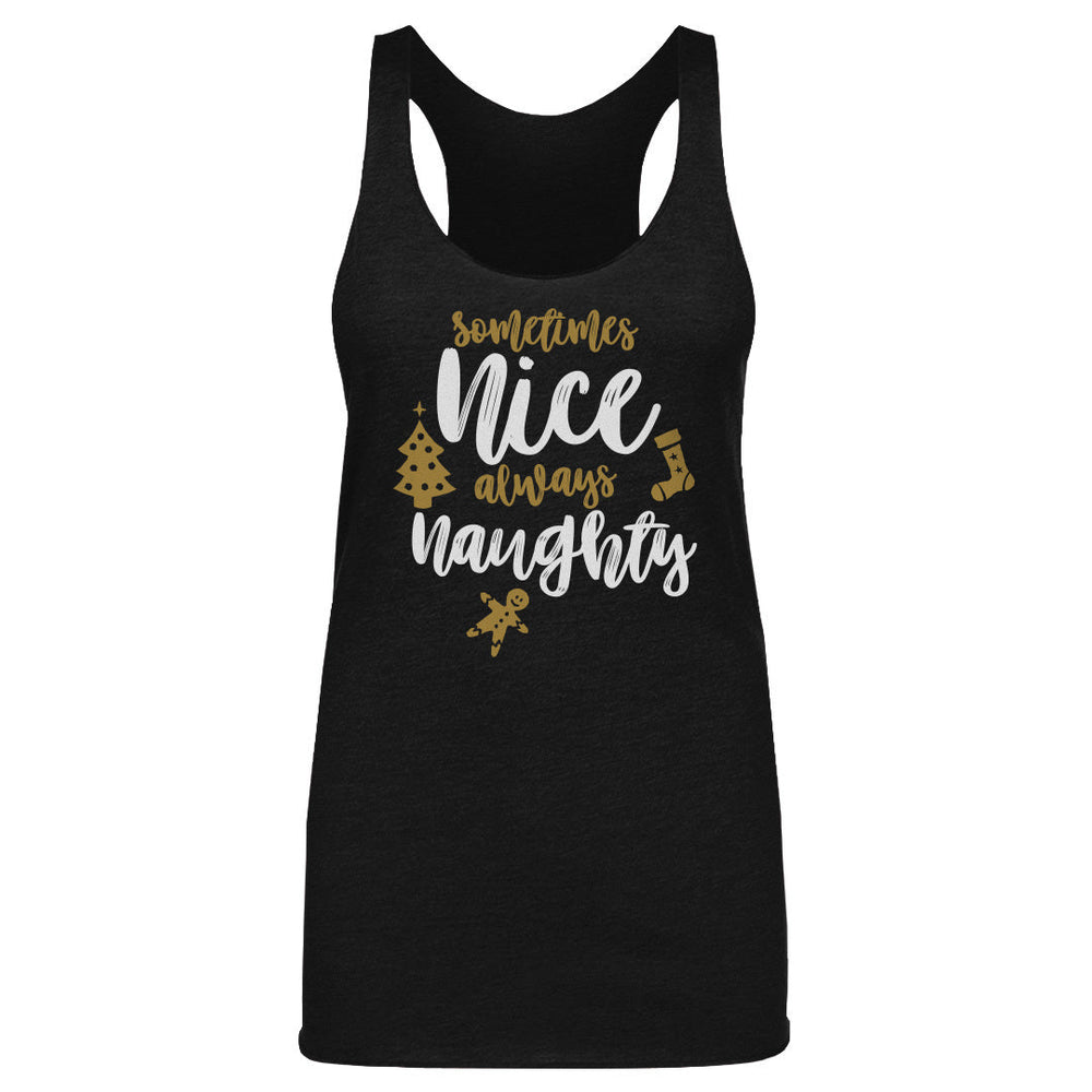 Christmas Sometimes Nice Always Naughty WHT (ONLINE ORDER ONLY)